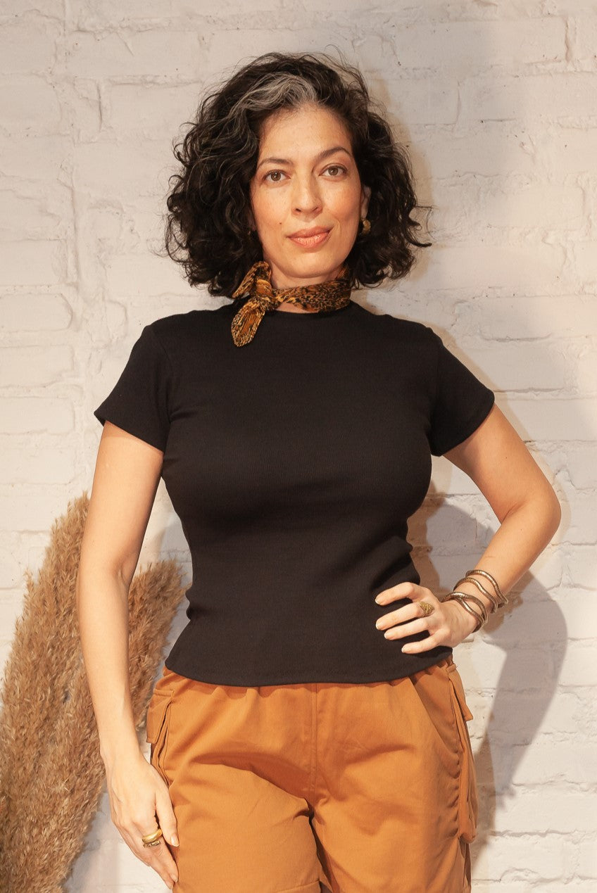 Blusa normal preta