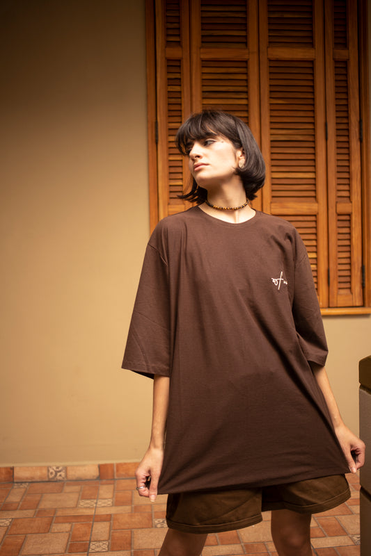T-shirt over